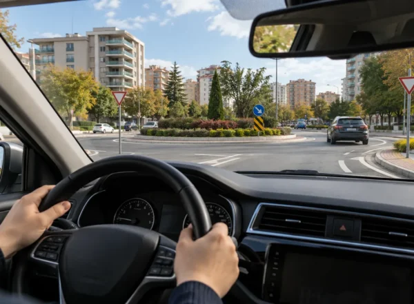 Dönel Kavşakta Gözlem ve Çıkış Planı: Sürücü Adayı Rehberi