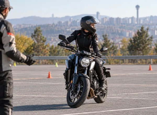Motosiklet Dersinde Bakış ve Oturuşun Rolü