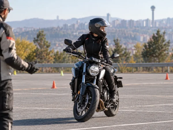 Motosiklet Dersinde Bakış ve Oturuşun Rolü
