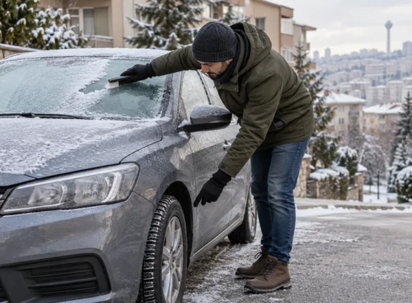 Ankara’da Kış Sürüşü Öncesi Cam, Lastik ve Görüş Kontrolü